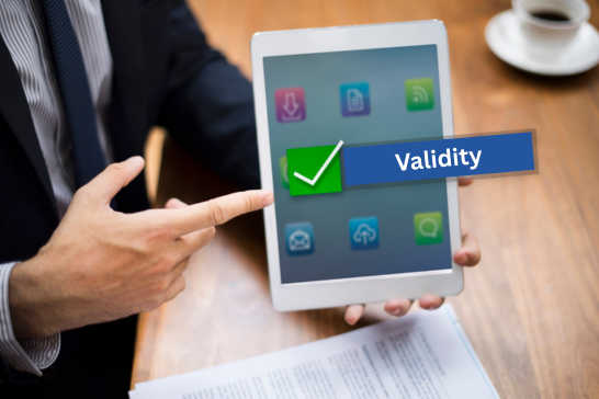 Validity of a BIS Certificate